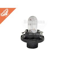 Лампочка без цоколя семечка W1.2W біла 12V-1,2Вт BX8.4d (Brevia) (з патроном) (упак.-10шт.) (12324C)