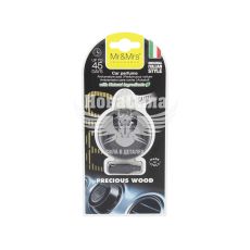 Ароматизатор (Mr&Mrs) Mio Round Black Precious Wood (полімерний на дефлектор) (JMIOBSR02LV01)