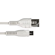 Кабель для зарядки моб. телеф. USB-A to MicroUSB (ColorWay) 1м. білий (CW-CBUM028-WH)