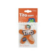 Ароматизатор (Mr&Mrs) Tito Pop Orange Soft/Fruity (суха картка) (JTITOPAP11V00)