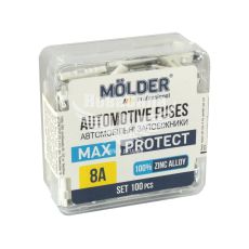 Запобіжники циліндричні (Molder) уп. 100шт. (8А) (MA22108)