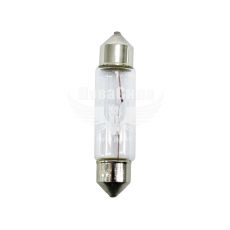 Лампочка 2-х цокольная C5W белая 24V-5 Вт SV8.5-8 41мм. (Solar) (упак.-10шт.) (2460)