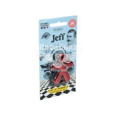 Ароматизатор (Mr&Mrs) JEFF Chrome Silver Red Raspberry/Patchouli (полімерний на дефлектор) (JJEFFC02SUV02)