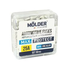 Запобіжники плоскі стандарт (Molder) уп. 50шт. (25А) (MA22325)