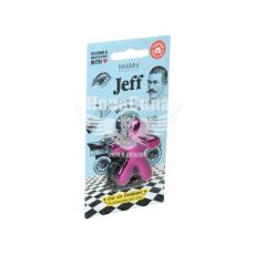 Ароматизатор (Mr&Mrs) JEFF Chrome Fuchsia Strawberries (полімерний на дефлектор) (JJEFFC05SUV02)