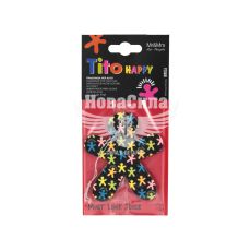 Ароматизатор (Mr&Mrs) Tito Happy Black Mint Lime Juice (суха картка) (JTITOPAP04V01)