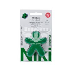 Ароматизатор (Mr&Mrs) Niki New Blister Eucaliptus (полімерний на дефлектор) (JNIKIBS04V00)
