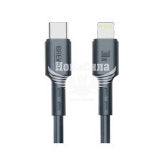 Кабель для зарядки моб. телеф. Type-C to Lightning (Brevia) 1м. черный, 30W, Box (51100) (51100BCLC1)