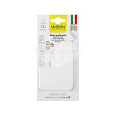 Ароматизатор (Mr&Mrs) Cesare Scented Card White Fresh Air (полимерный подвесной) (JCESTES001V01)