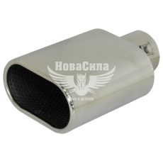 Насадка глушителя (Elegant) диам.63мм. (нерж.) (0281) (106 007)