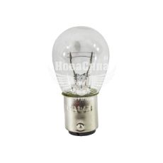 Лампочка 2-ох конт. груша біла 12V-21/5Вт P21/5W BAY15d (Solar) (упак.-10шт.) (1252)