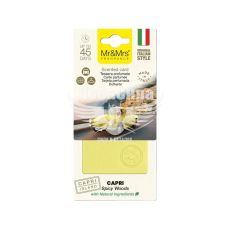 Ароматизатор (Mr&Mrs) La Dolce Vita Cards Yellow Capri (полімерний підвісний) (JLADVTES05LV00)