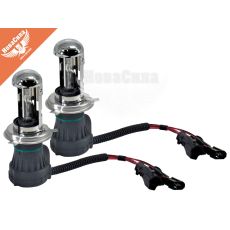 Лампочка ксенонова H4 P43t-38 85V-35Вт (Solar) 4300K (кт. 2шт.) (1443)