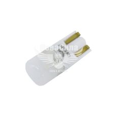 Лампочка без цоколя LED T10_W5W SMD біла 1-діод 12V W2.1x9.5d CANbus (Solar) (к-т.-2шт.) (SL1340)