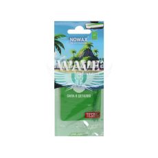 Ароматизатор (Nowax) Wave Green Island (підвісний листок) (NX07777)