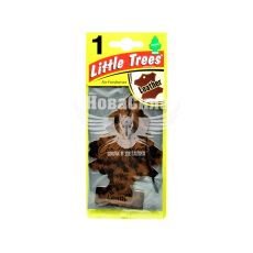 Ароматизатор (Wunder-Baum) Little Trees Leather 5г. (суха ялинка) (78047)