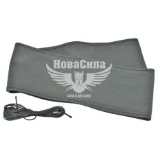 Чохол руля (опльотка) шкіра (CarLife) S 35-37см. (з однієї част.) (CW 35/37)