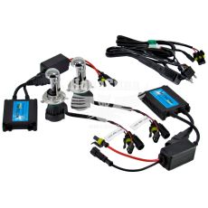 Набір автомобільних біксенонових ламп H4 (Mitsumi) Bi-Xenon 5000K (HID 5000К DC)