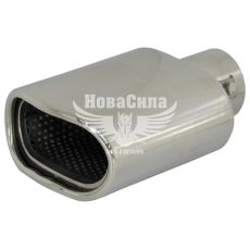 Насадка глушника (Elegant) діам.57мм. (нерж.) (0276) (106 004)