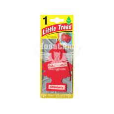 Ароматизатор (Wunder-Baum) Little Trees Strawberry 5г. (суха ялинка) (78010)
