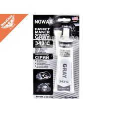 Герметик силикон (Nowax) серый 85гр. (GASKET MAKER GRAY + 343C) (NX36309)