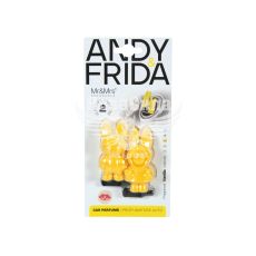 Ароматизатор (Mr&Mrs) Andy&Frida Yellow Vanilla (полимерный на дефлектор) (JANDFRI06V00)