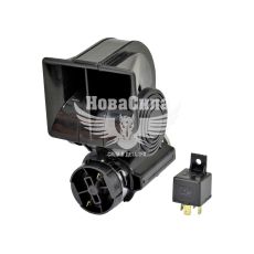 Сигнал повітряний ракушка 12V (Elegant) чорн. NAUTILUS (100 750)
