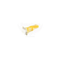 Лампочка без цоколя семечка LED T5 W2.3W SMD желтая 1-диод 24V-0,4Вт W2x4.6d (Futura) (упак.-10шт.) (30125)