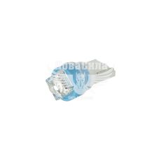 Лампочка без цоколя LED T10_W5W LEDS синя 1-діод 24V W2.1x9.5d (Futura) (упак.-10шт.) (20522)