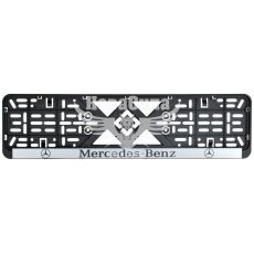 Рамка номерного знаку (Bi-Plast) (Mercedes Benz) (BP-228)