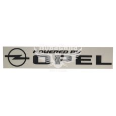 Наклейка з написом OPEL 29х5 чорна (64-23)