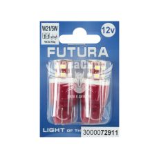 Лампочка без цоколя LED T20 W21/5W SMD біла 24-діоди 12V W3x16q (Futura) (к-т. 2шт.) (72911)