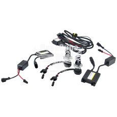 Набор автомобильных биксеноновых ламп H4 (Solar) Bi-Xenon 5000K (Ballast) (4450)