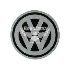 Наклейка круглая с логотипом авто (VW) диам. 5,8 (9-2)