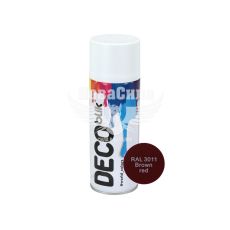 Краска аэрозольная (Deco Blik) Коричнево-красный 400мл. (RAL 3011)