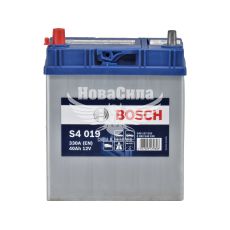 АКБ Азія 40-А/Ч (Bosch) S-4 (L+) 330A (187х127х227мм.) тонкі клеми (0092S40190)