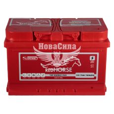 АКБ 75-А/Ч (Red Horse) Top Energy (R+) 700A (278х175х175мм.) (Італія) (RHT075E0)