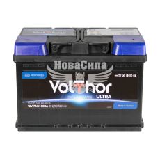 АКБ 74-А/Ч (VolThor) Ultra (R+) 680A (278х175х190мм.) (301274)