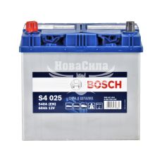 АКБ Азия 60-А/Ч (Bosch) S-4 (L+) 540A (232х173х225мм.) (0092S40250)