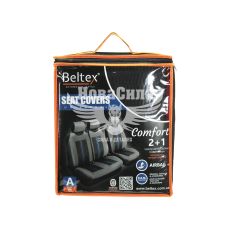 Чохли на сидіння (майки) (Beltex) Унів. 2+1 тип A гранат Comfort (BX53510)