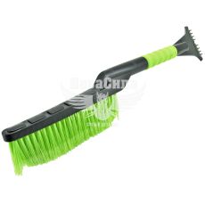 Щітка з скребком (Bi-Plast) 55см. з тверд. губк. на ручці (BP-55)