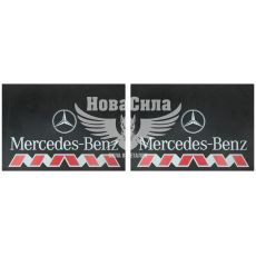 Бризговик вантаж. MERCEDES 470х330мм. (Polytep)