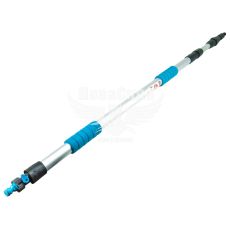Ручка до щітки миття автомобіля метал. (Bi-Plast) телескоп. 134-300см. (BP-33)