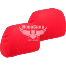 Чохли на підголовники (Beltex) Унів. червоні Cotton (к-т.-2шт.) (BX92600)