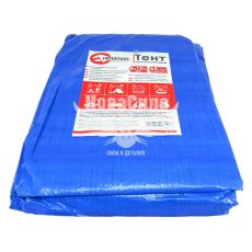 Тент водостійкий 6х10м. (Intertool) (синій) (AB-0610)