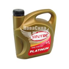 Моторное масло бензин, дизель 5W-30 (Sintec) Platinum 4л. (801939)