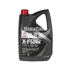 Моторное масло бензин, дизель 5W-30 (Comma) X-FLOW TYPE V 4л. (XFV4L)