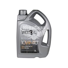 Моторное масло бензин, дизель 10W-40 (Wexoil) Eco gaz SM/CF 5л.