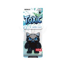 Ароматизатор (Nowax) Toxic New Car (полімерний на дефлектор) (NX93010)