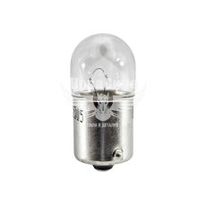 Лампочка 1-но конт. черешня біла 12V-5Вт R5W BA15s (Brevia) (12305C)